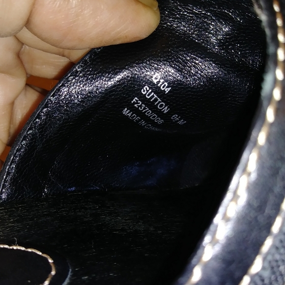 Coach Black Sutton clog 3" Heel Size 6.5 - Picture 6 of 6